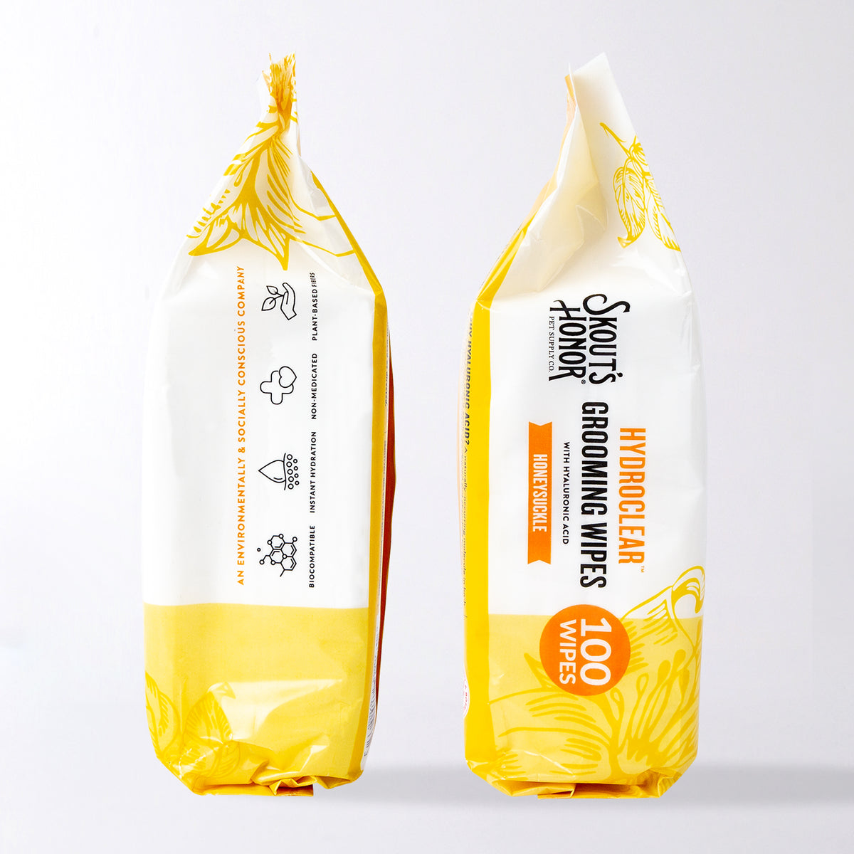 NEW HydroClear™ Grooming Wipes Honeysuckle