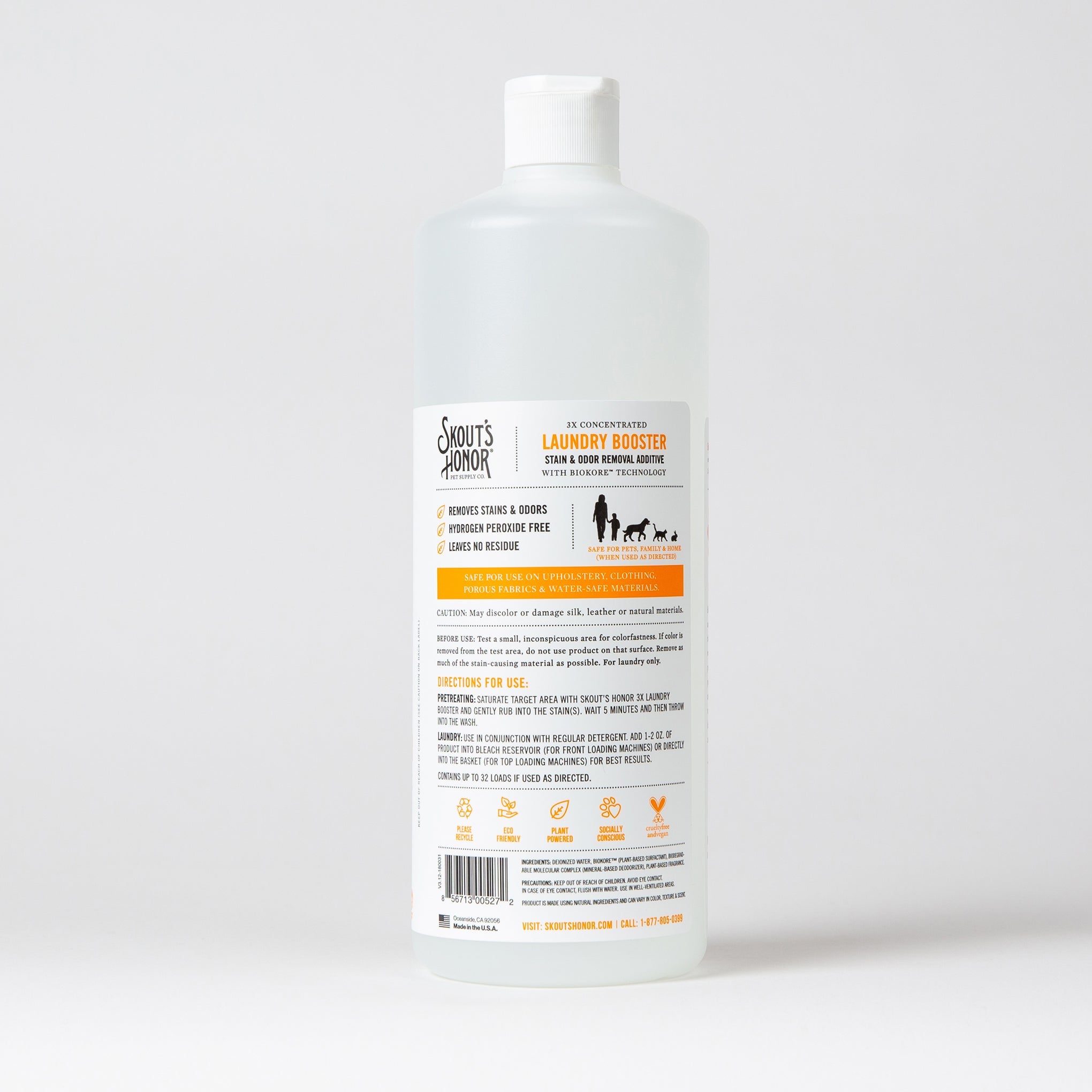 Laundry Booster - Stain & Odor Removal Additive