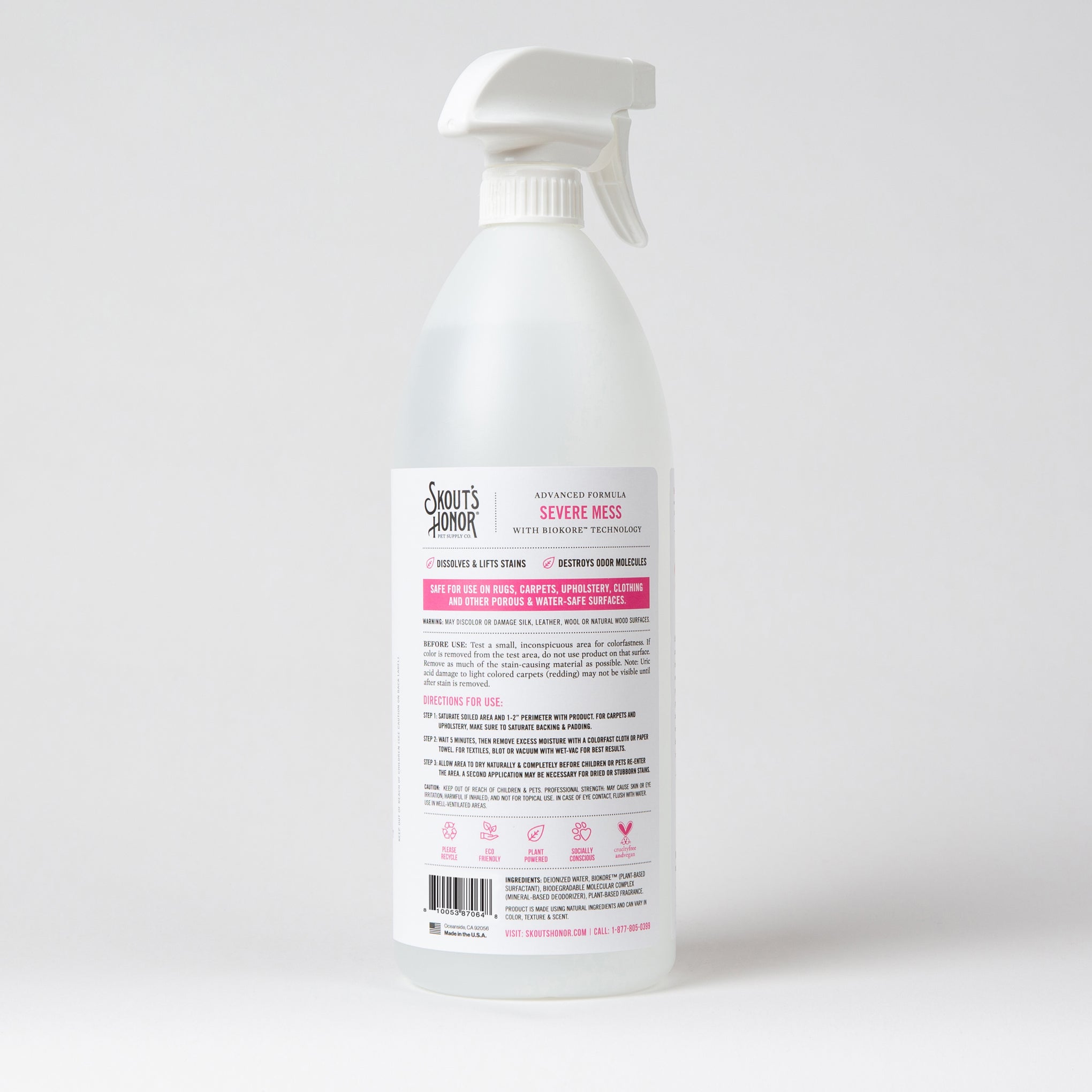 Cat Severe Mess Stain & Odor Advanced Formula