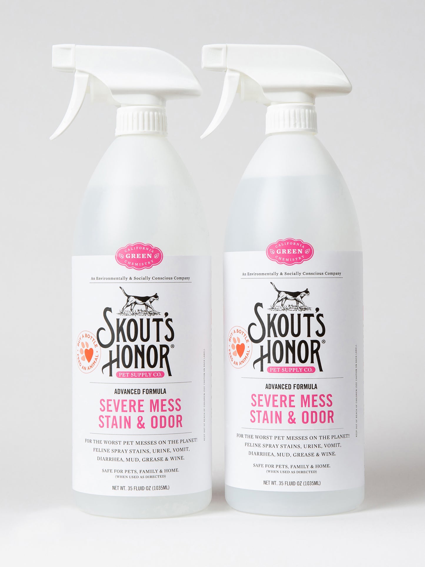 Cat Severe Mess Stain & Odor Advanced Formula