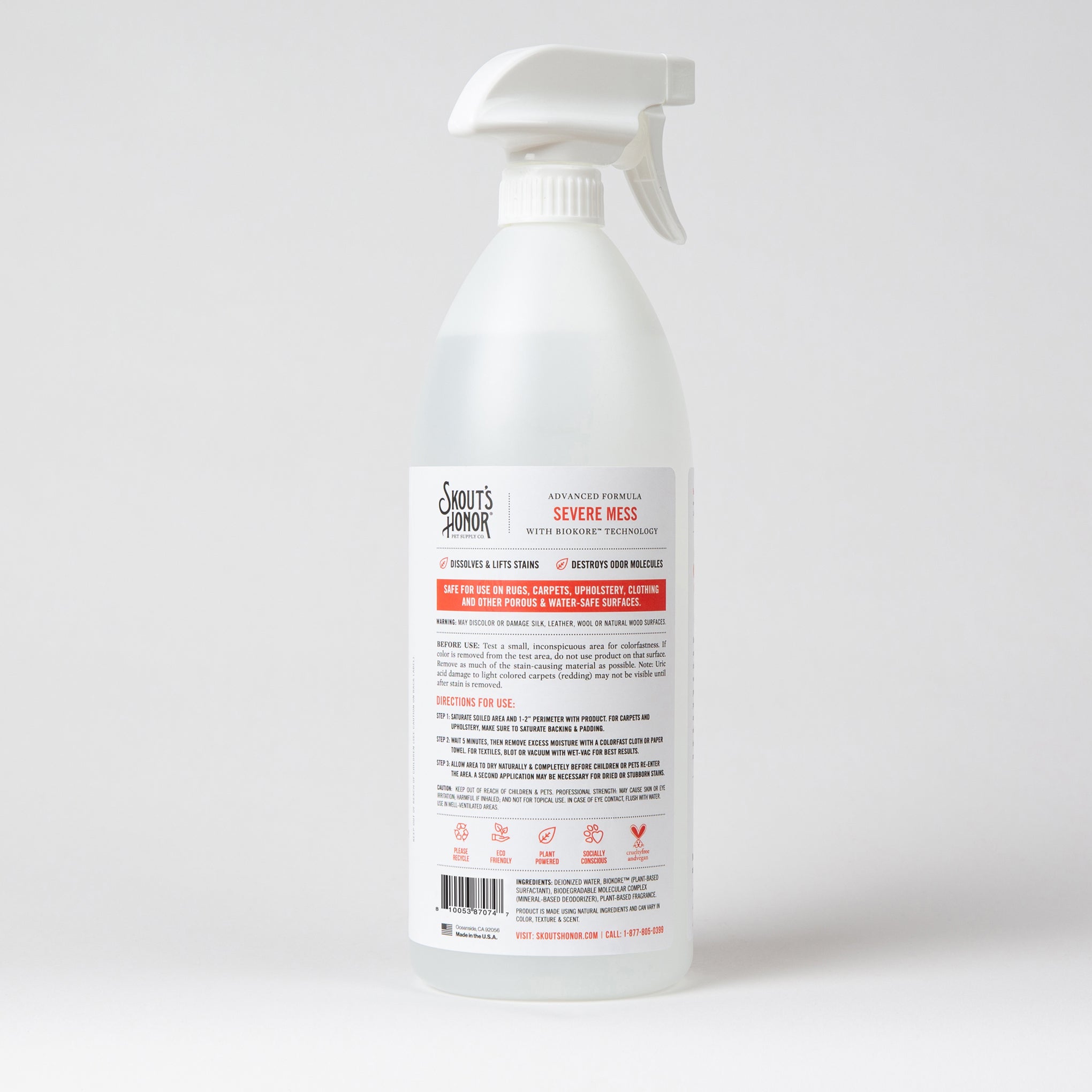 Severe Mess Stain & Odor Advanced Formula