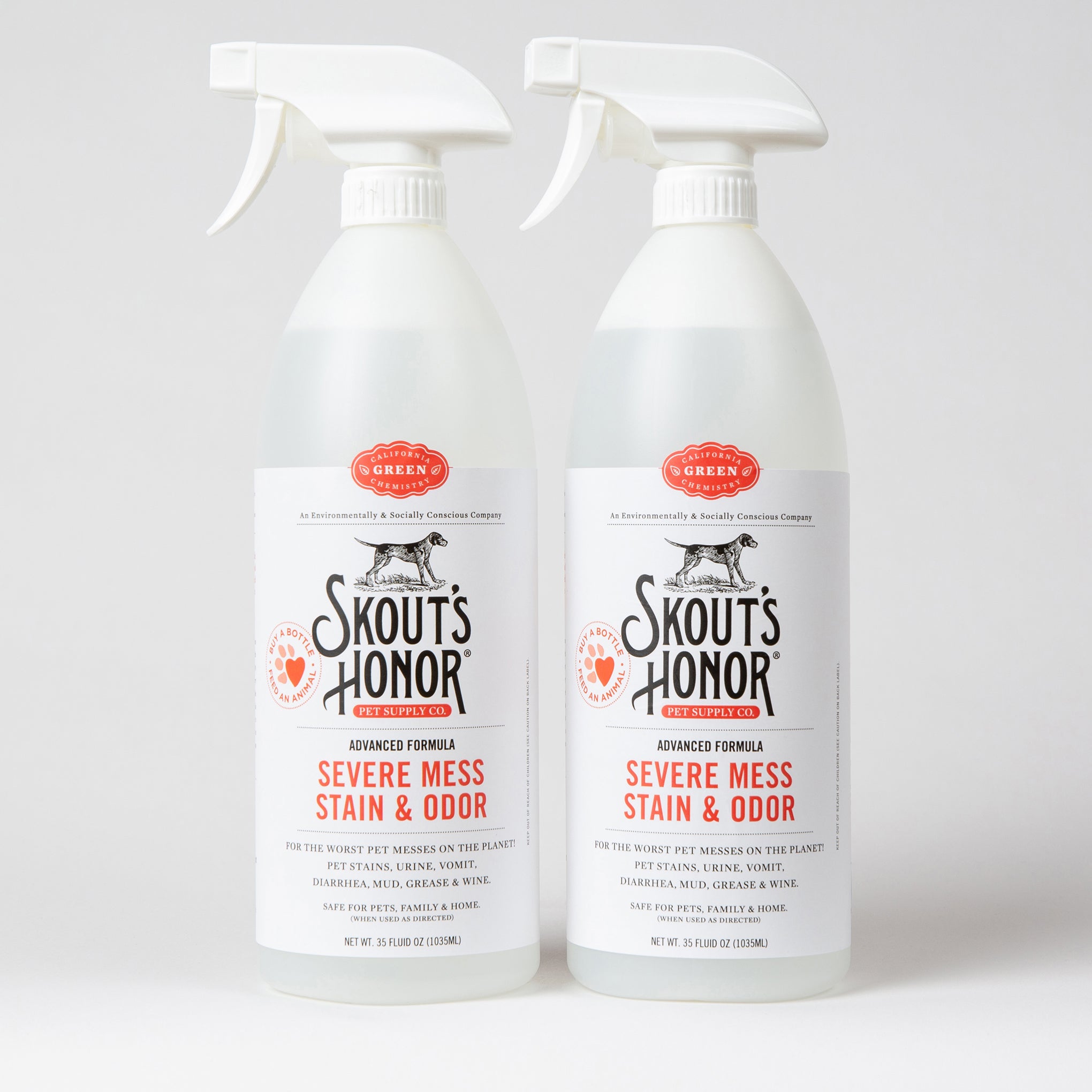 Severe Mess Stain & Odor Advanced Formula