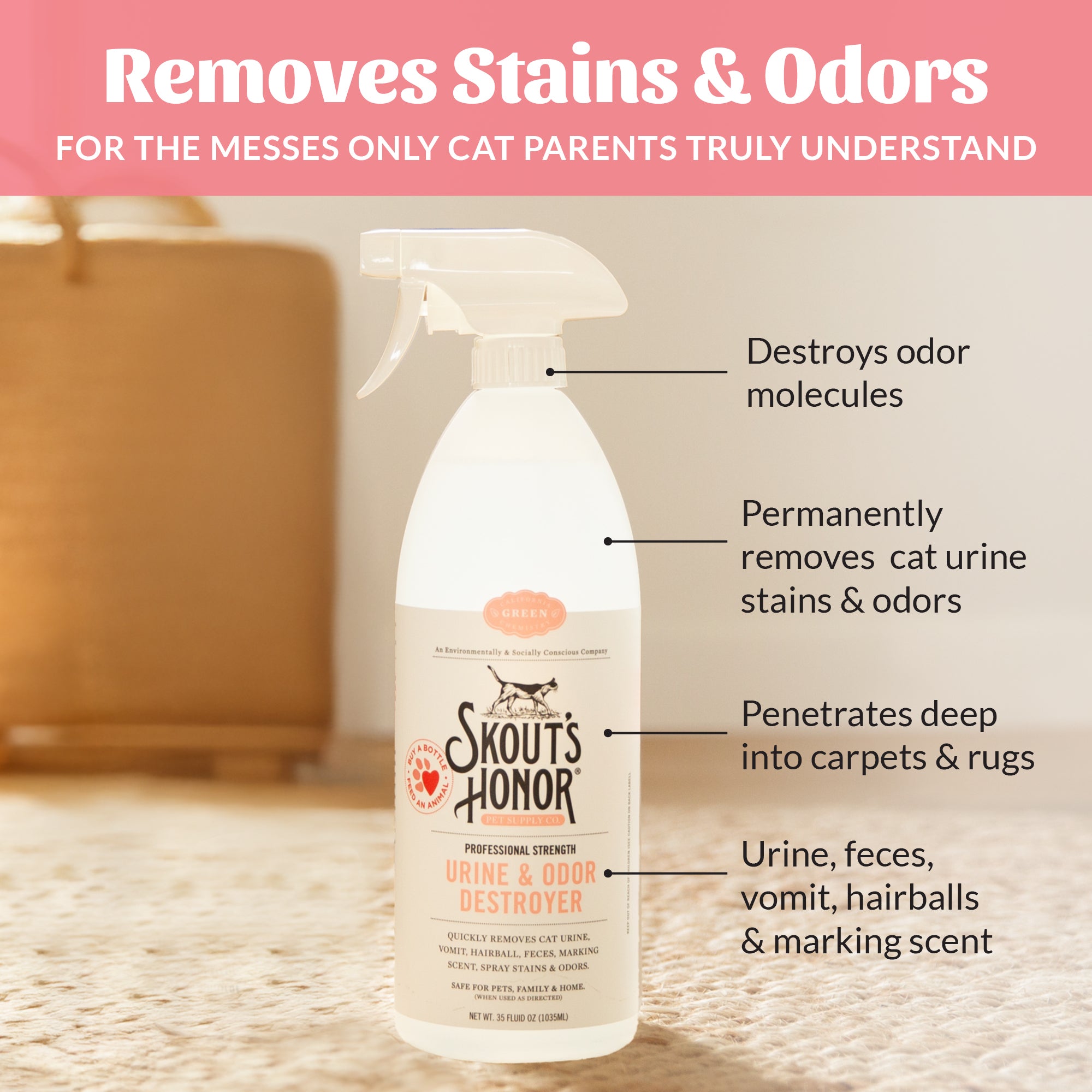 Cat Urine & Odor Destroyer