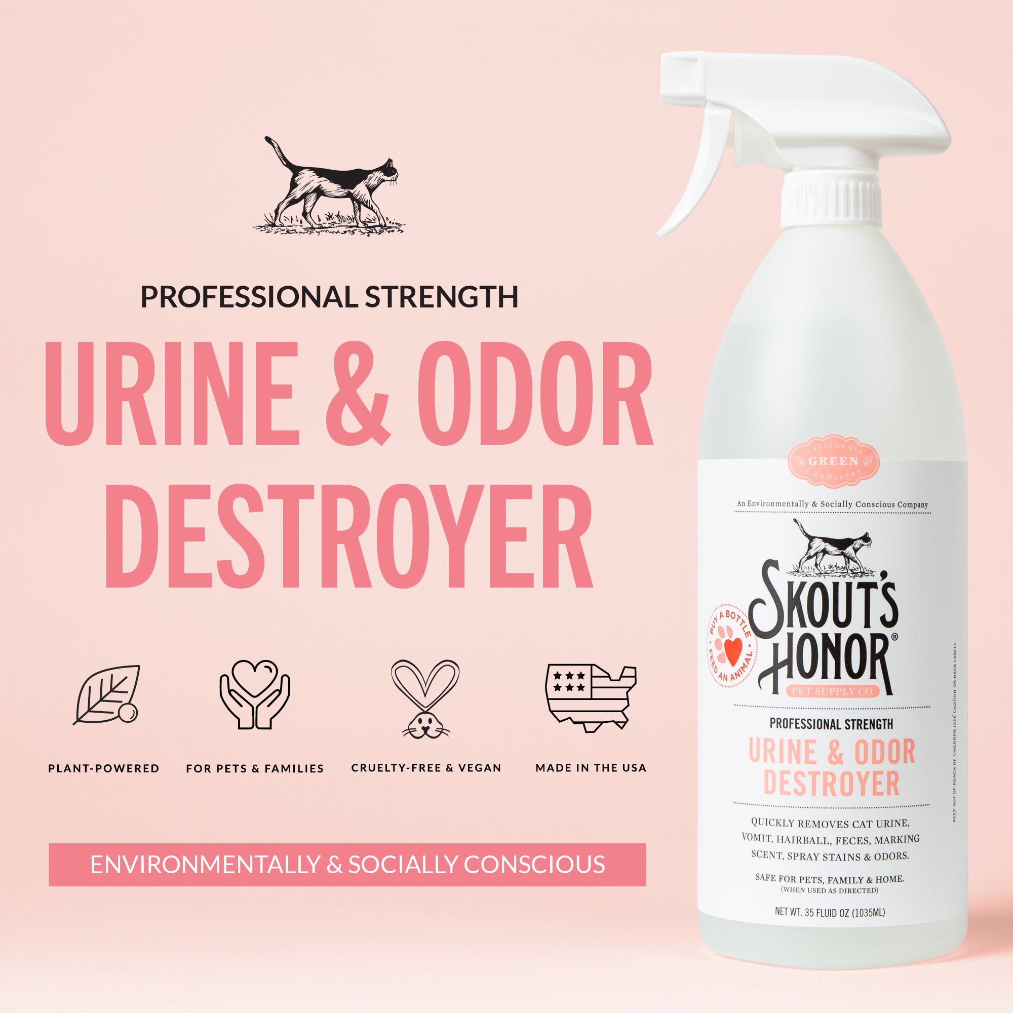 Cat Urine & Odor Destroyer