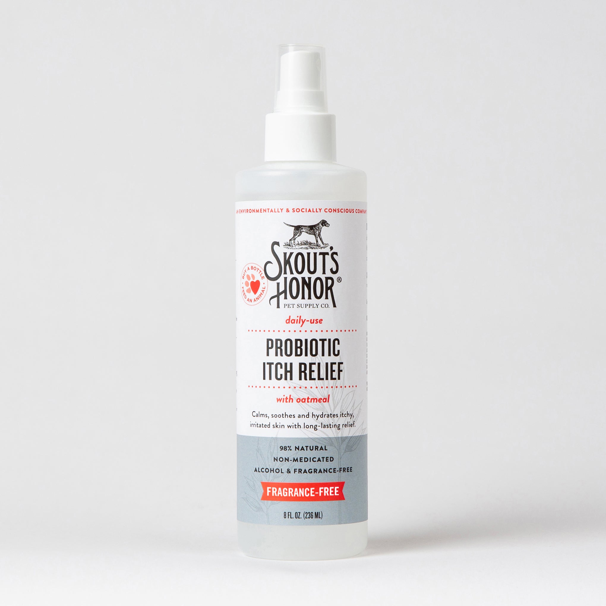 Probiotic Itch Relief Spray for Dogs Cats Skout's Honor