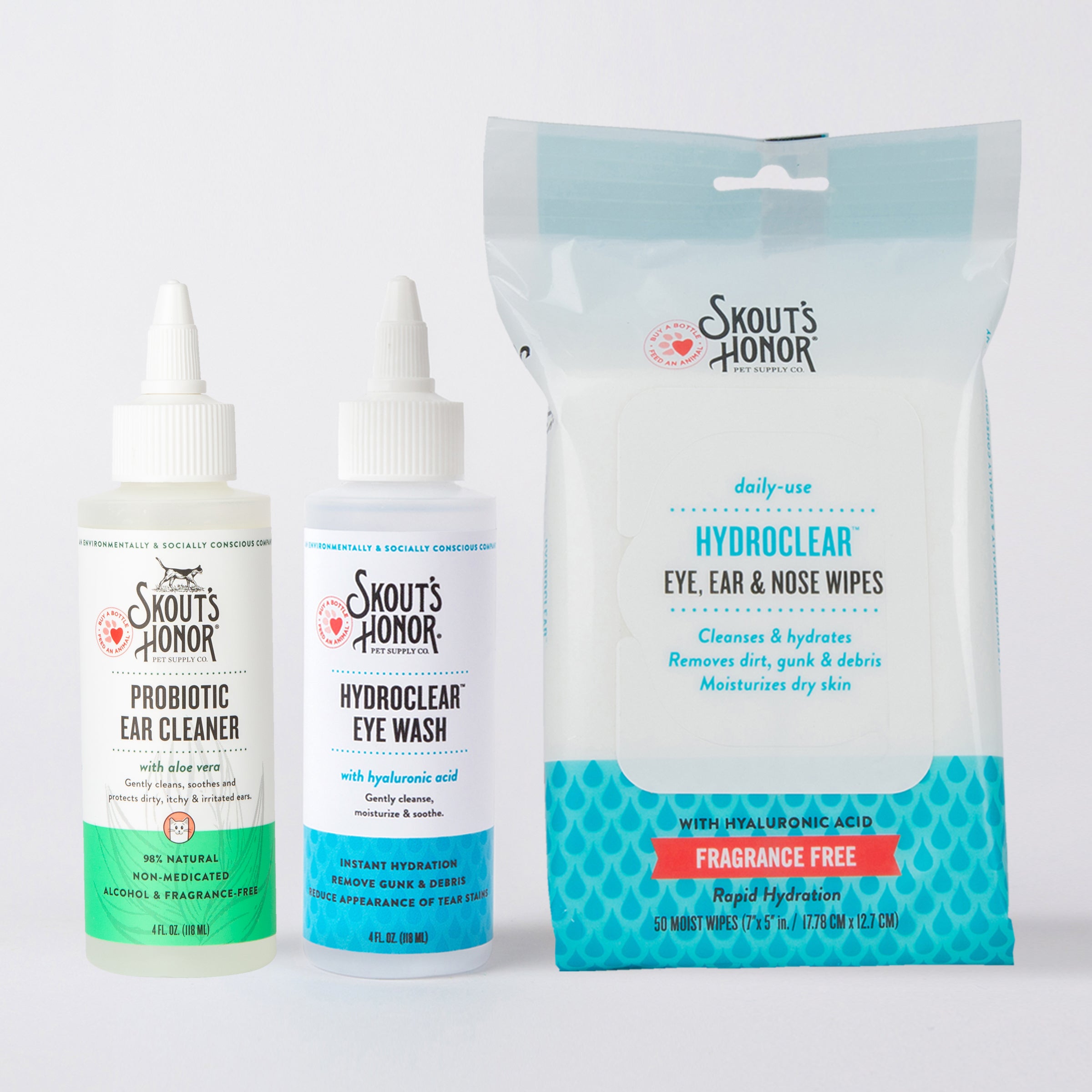 NEW HydroClear™ Eye, Ear & Nose Bundle Cat