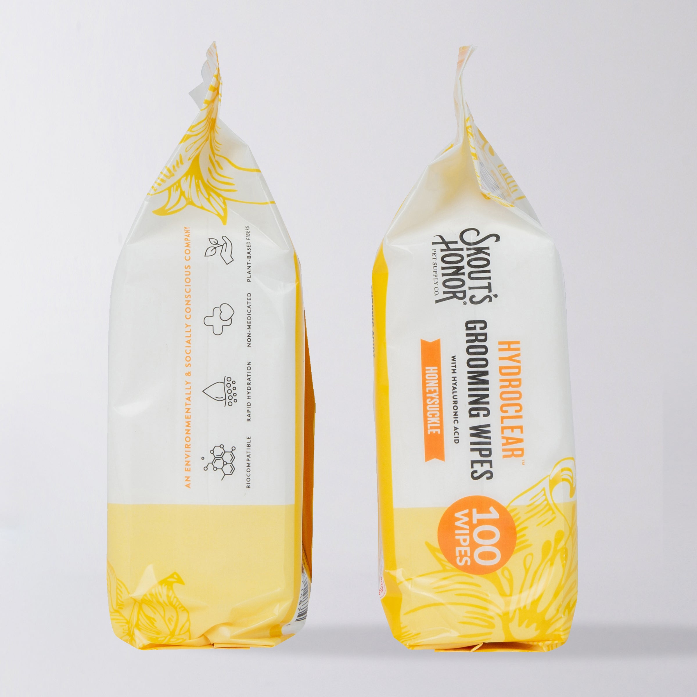 NEW HydroClear™ Grooming Wipes Honeysuckle