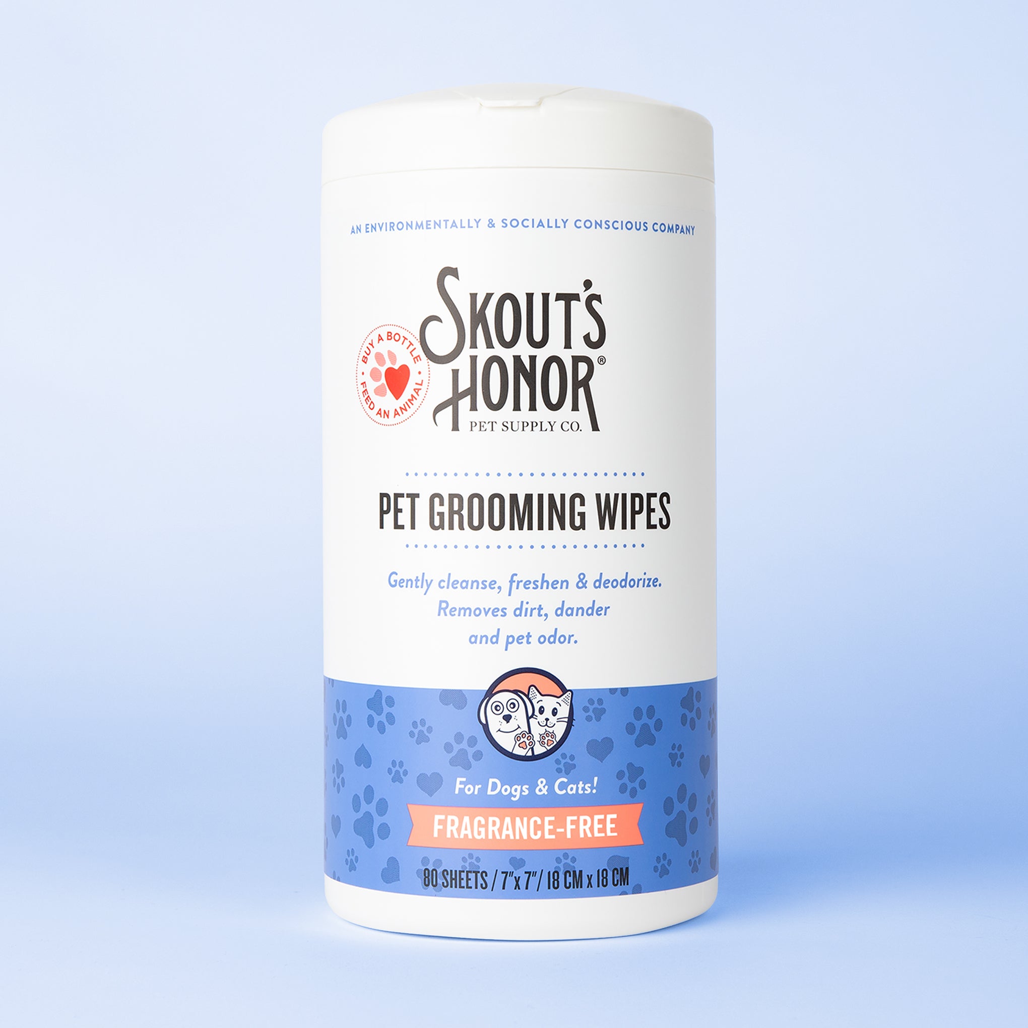 Pet Grooming Wipes for Dogs & Cats
