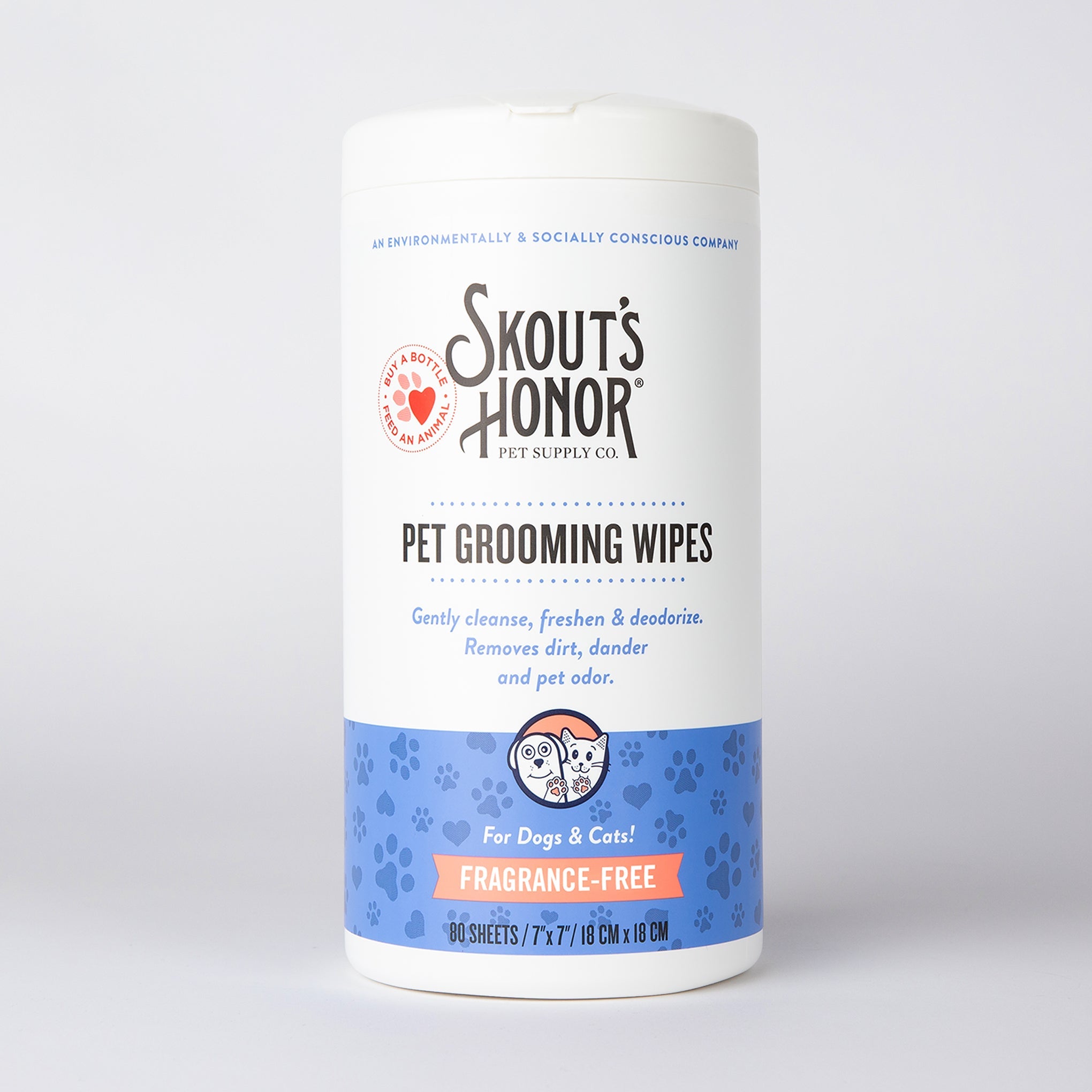 Pet Grooming Wipes for Dogs & Cats
