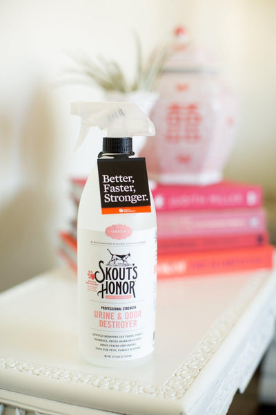 Skout’s Honor Cat Urine & Odor Destroyer: A Great NY Resolution Product!