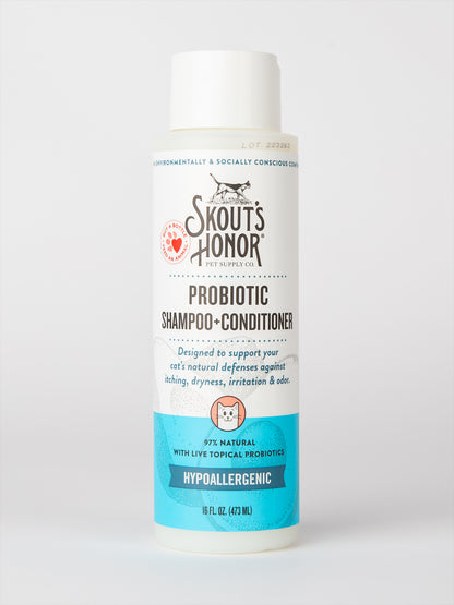 Cat Probiotic Shampoo + Conditioner Fragrance Free