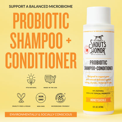 Probiotic Shampoo + Conditioner