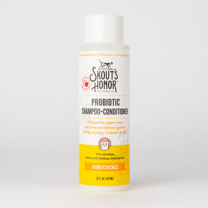 Cat Probiotic Grooming Bundle - Honeysuckle