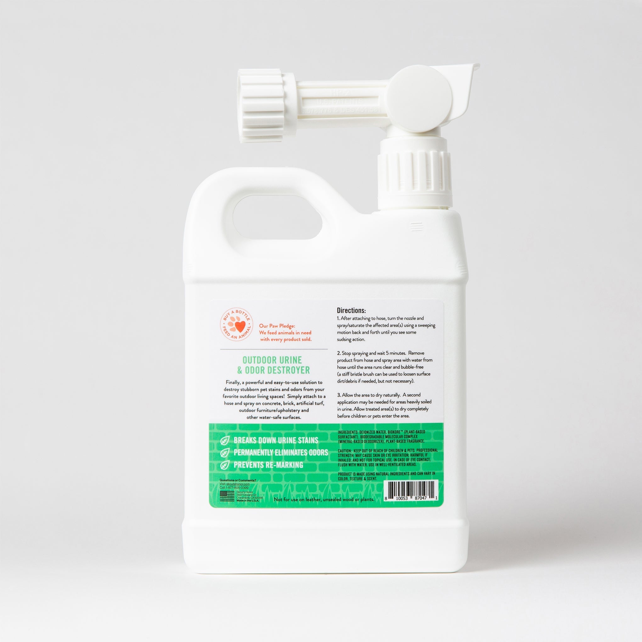 Urine & Odor Destroyer Concrete & Turf