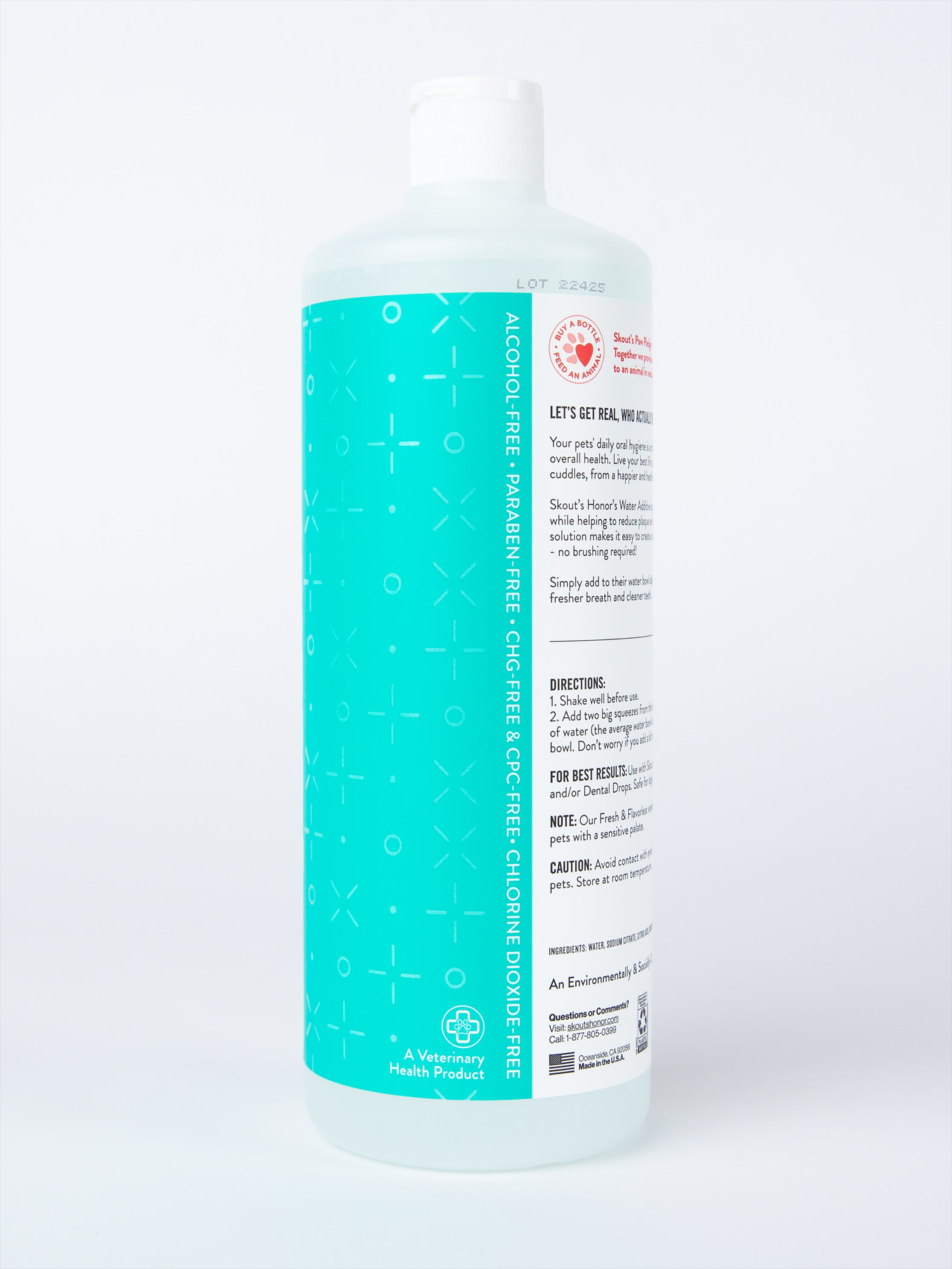 Oral Care Water Additive Fresh and Flavorless 32oz Skout s Honor