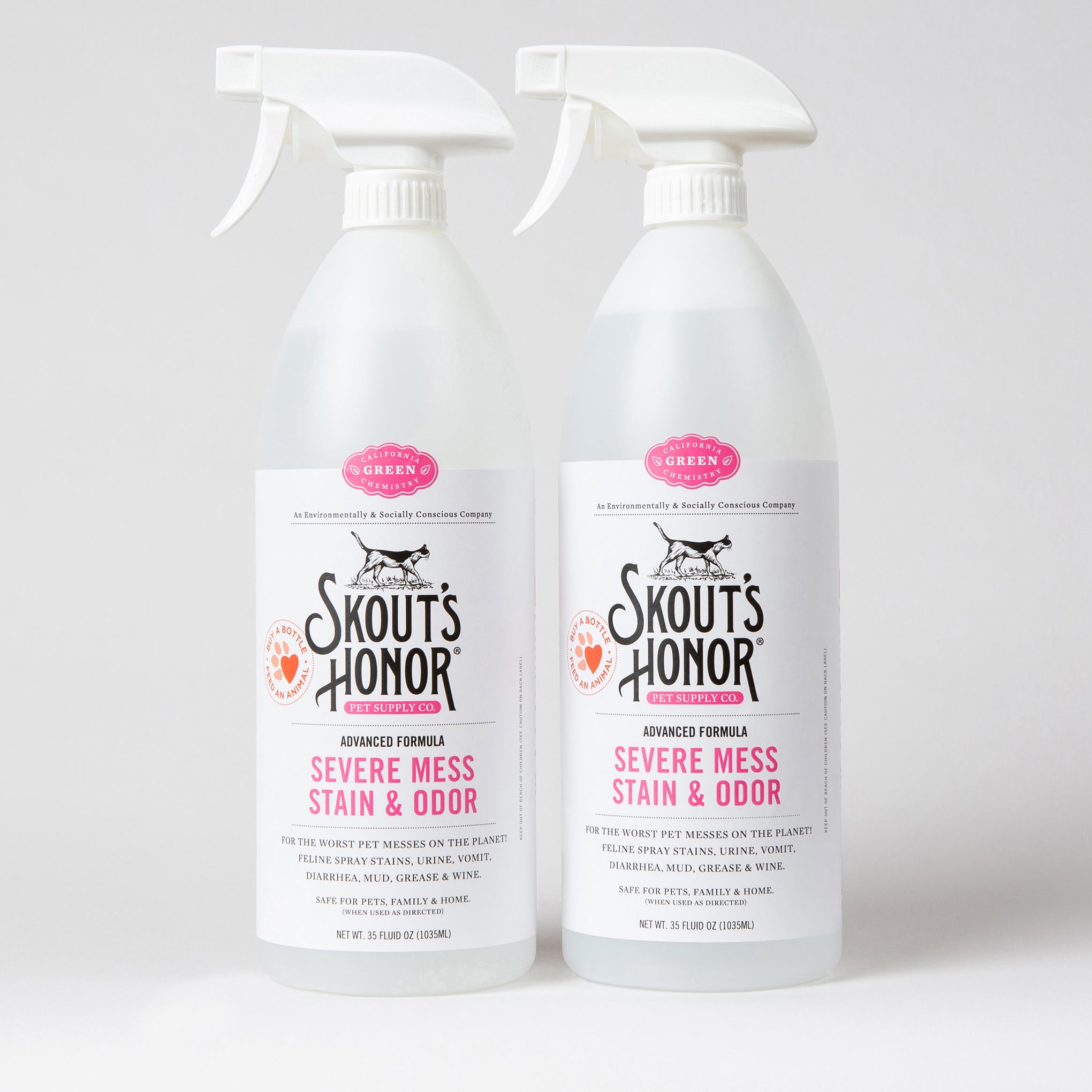 Cat Severe Mess Stain & Odor Advanced Formula