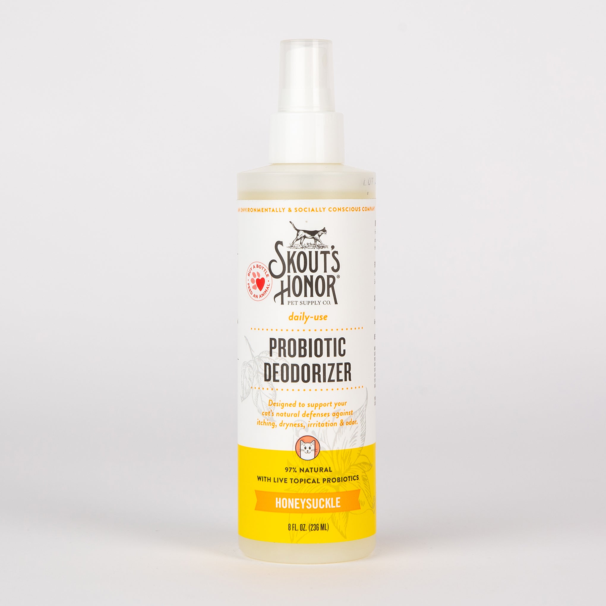Cat Probiotic Grooming Bundle - Honeysuckle