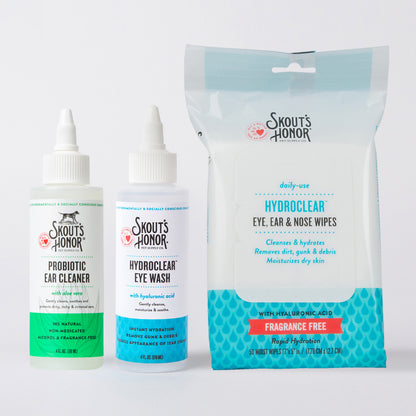 NEW HydroClear™ Eye, Ear & Nose Bundle Dog