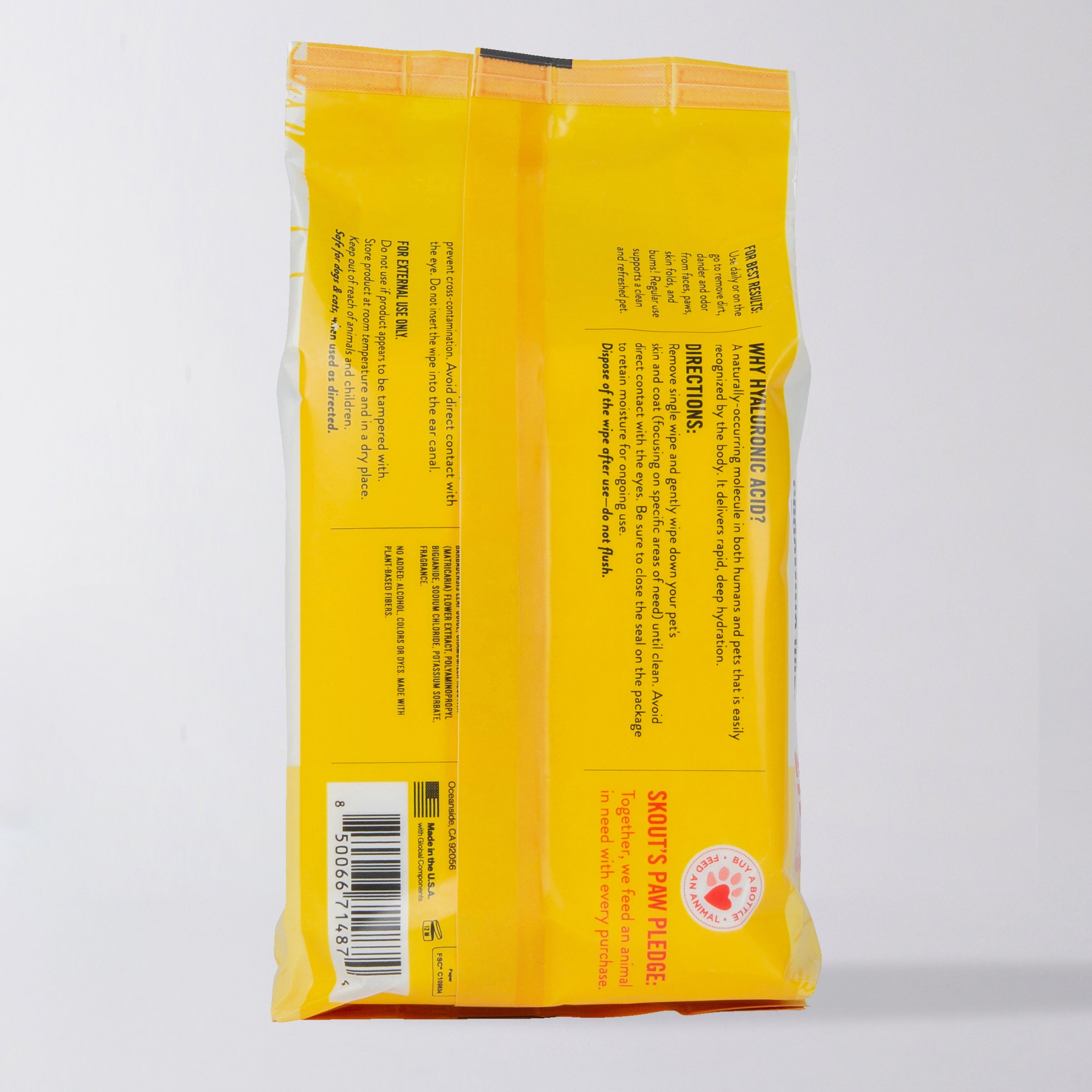 HydroClear™ Grooming Wipes Honeysuckle – Skout's Honor