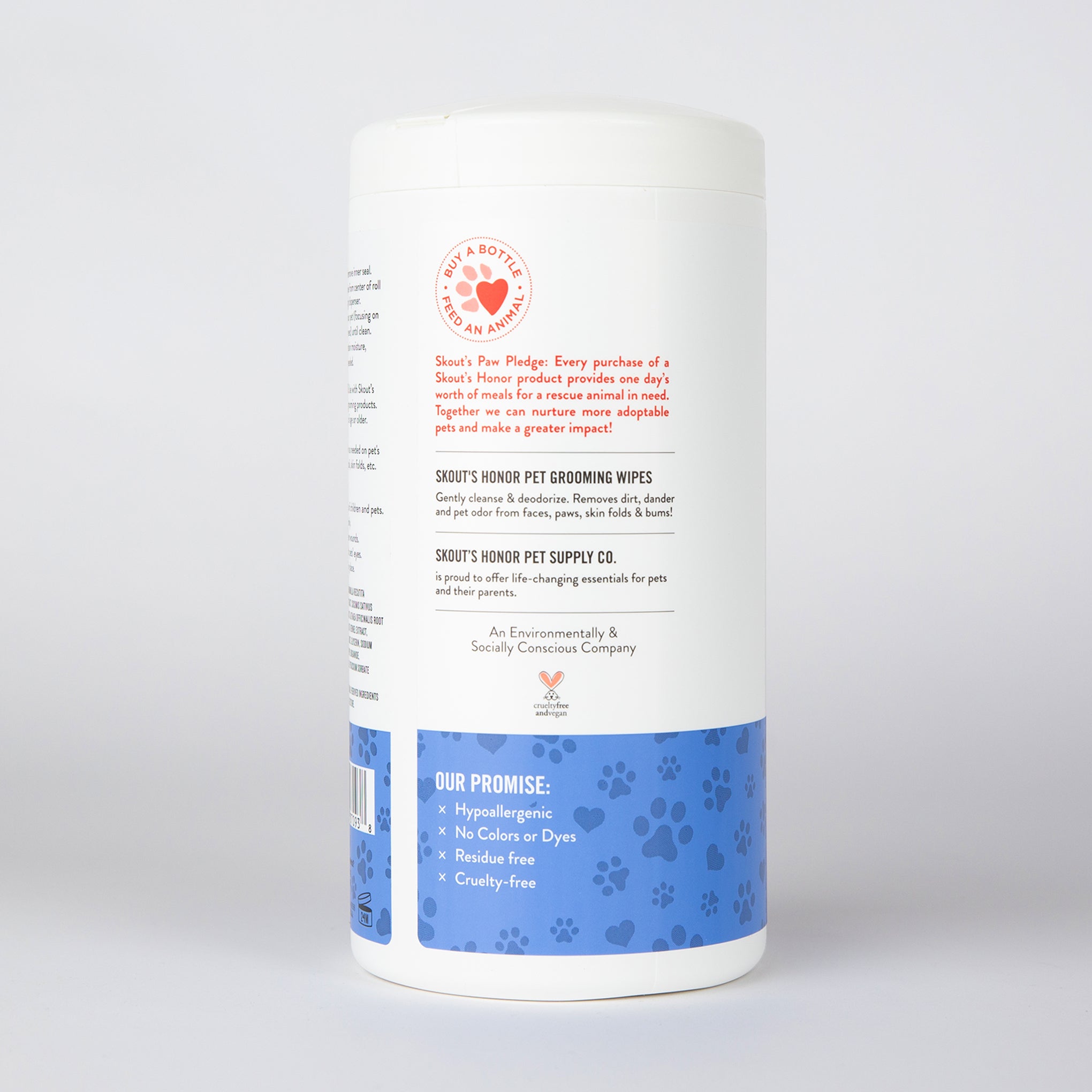 Pet Grooming Wipes for Dogs & Cats